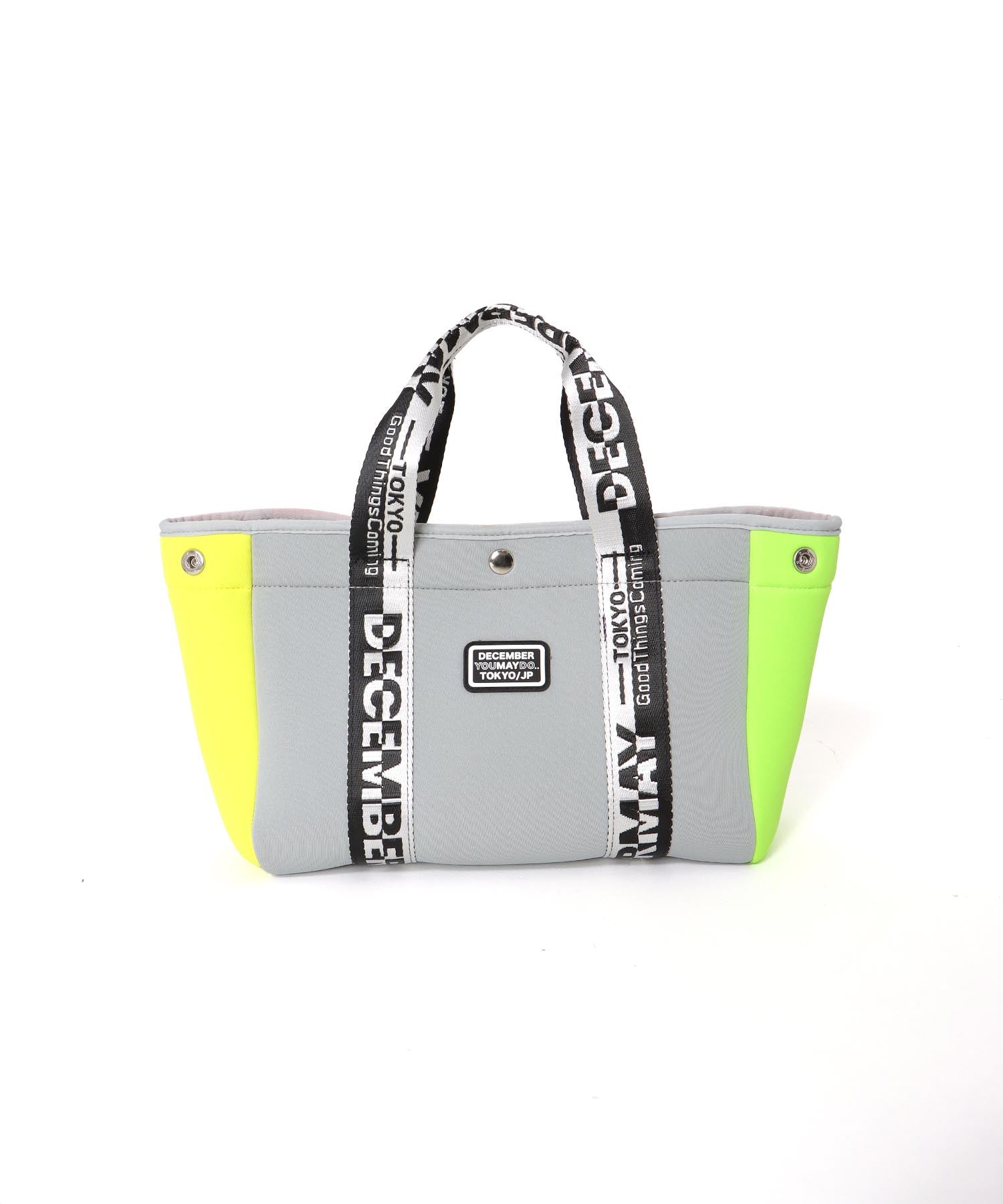 December May】 2WAY Neopren mini tote – snowbunker