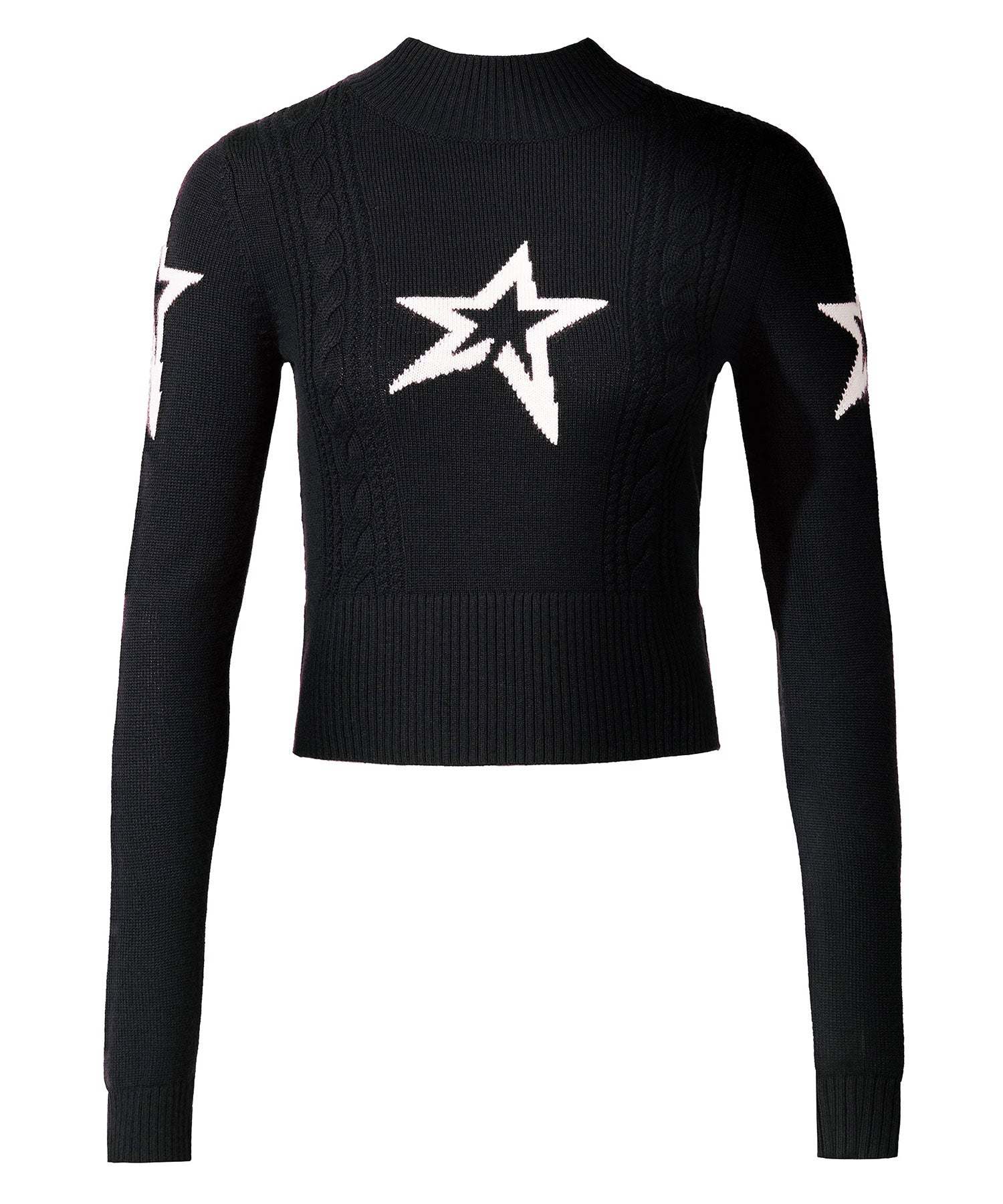 【PERFECT MOMENT】Cable Underwear Sweater